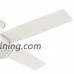 Hunter Fan Company 59248 Hunterdempsey Low Profile Fresh White Ceiling Fan With Remote  52"  Bronze/Dark - B01CDG0BHU